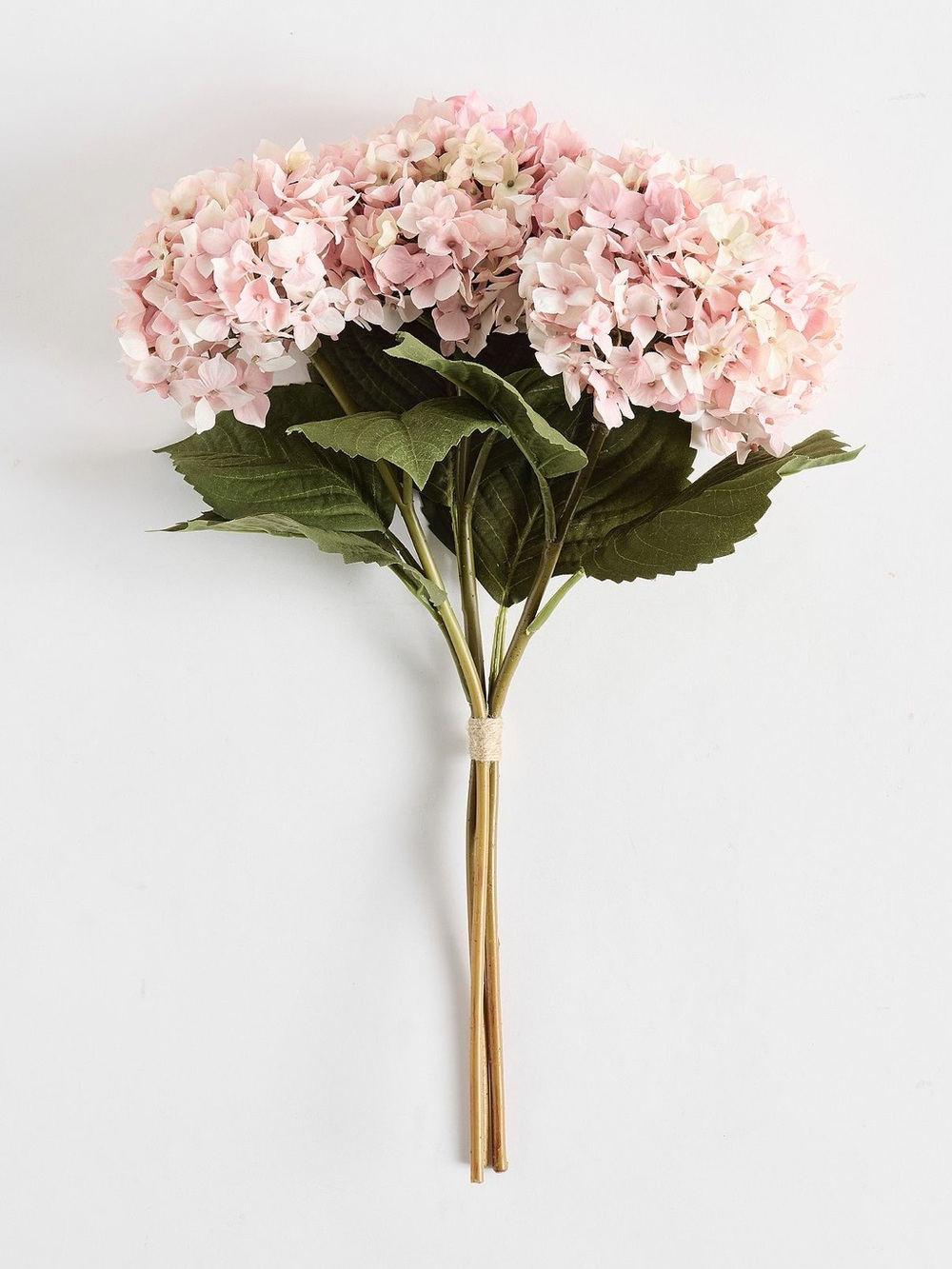 Pottery Barn Faux Pink Hydrangea Flowers